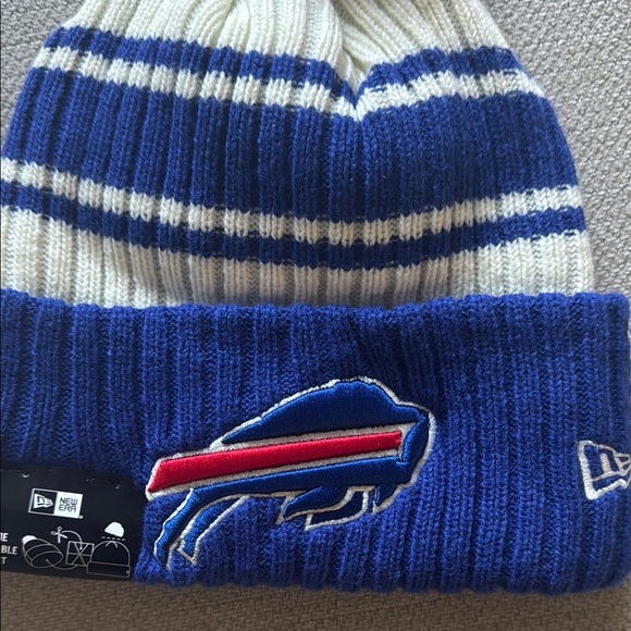 Buffalo Bills Striped Beanie - Picture 2 of 3